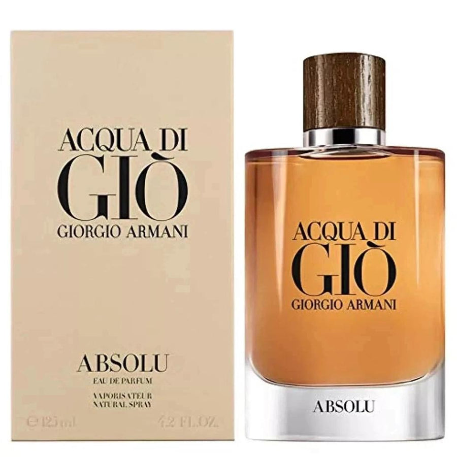 Giorgio Armani Acqua Di Giò Absolu Eau de Parfum Spray for Men 4.2 oz (125ml) – Luxury Fresh Fragrance