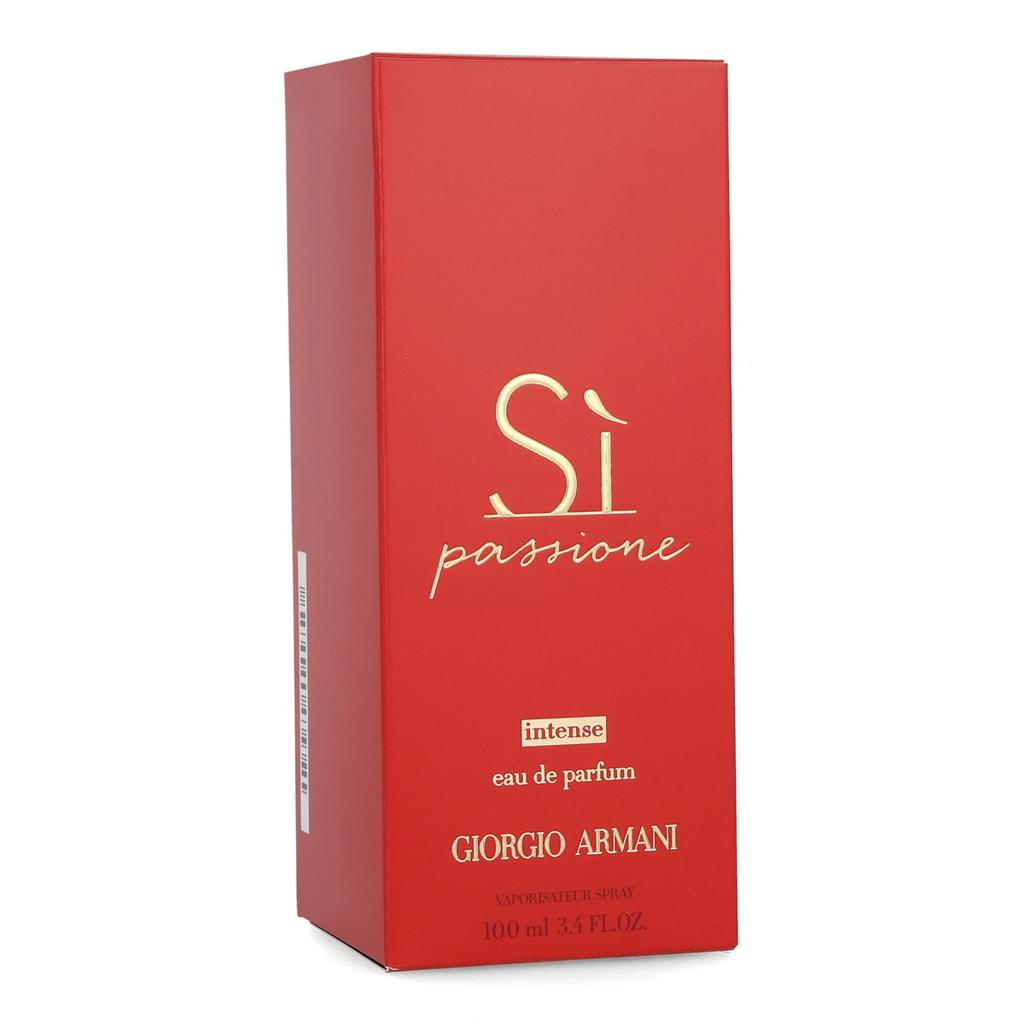 Giorgio Armani Sì Passione Intense Eau de Parfum Spray for Women 3.4 oz (100ml) – Luxury Floral Fragrance