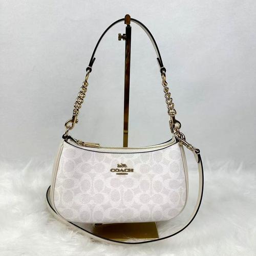 NWT Coach Teri Shoulder Bag In Signature Canvas CV933